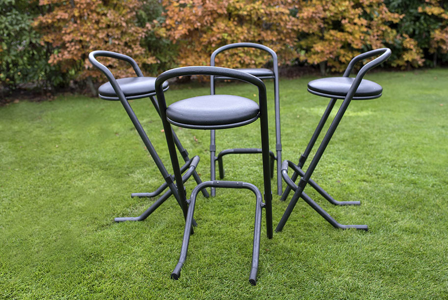 Barkrukken set 15,-